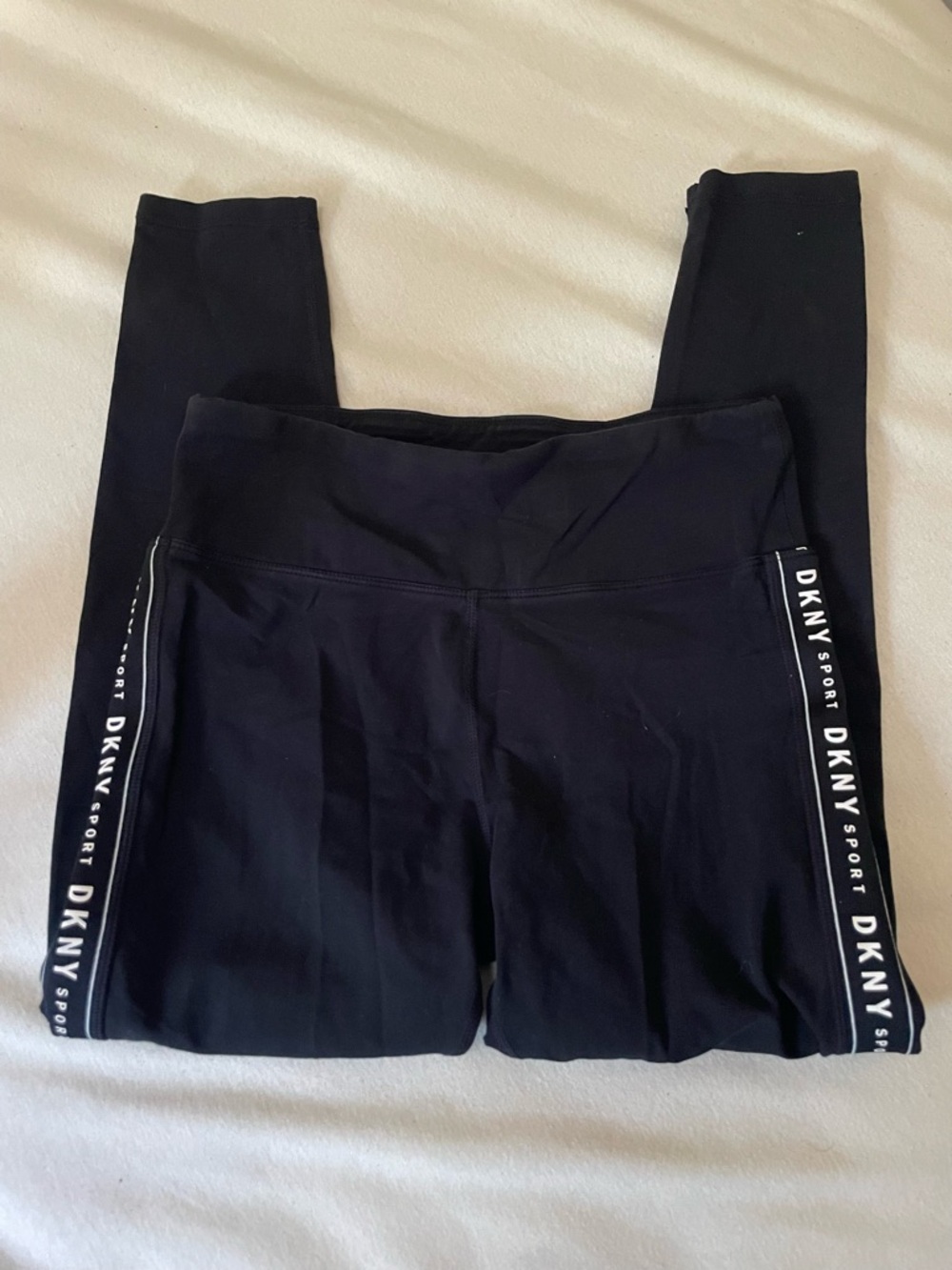 DKNY cotton leggings activewear athleisure lounge comfort sports yoga